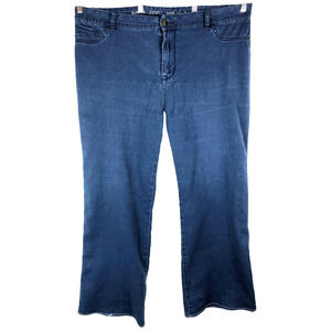 Avenue Plus Size 18W Jeans Boot Cut Blue Denim Pockets 28 Inseam Stretch‎ 551